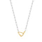 Silver Arrow Link Chunky Chain Necklace