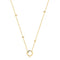 Gold Star Chain Charm Connector Necklace
