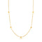 14kt Gold Beaded Necklace