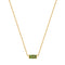 14kt Gold Tourmaline Necklace