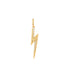 Gold Lightning Charm