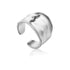 Silver Crush Wide Adjustable Ring