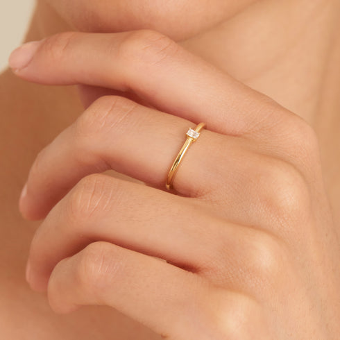 Gold Glam Adjustable Ring