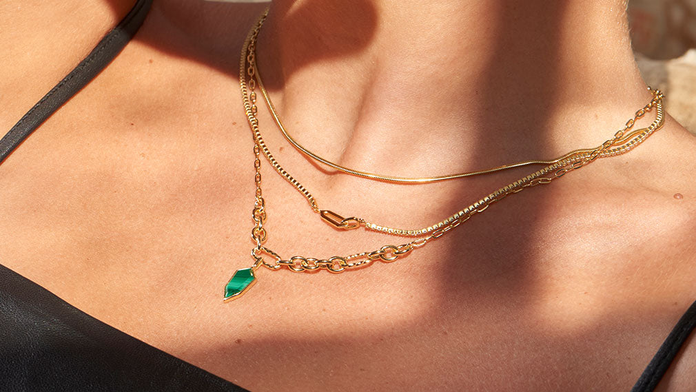 Malachite Jewelry at Ania Haie