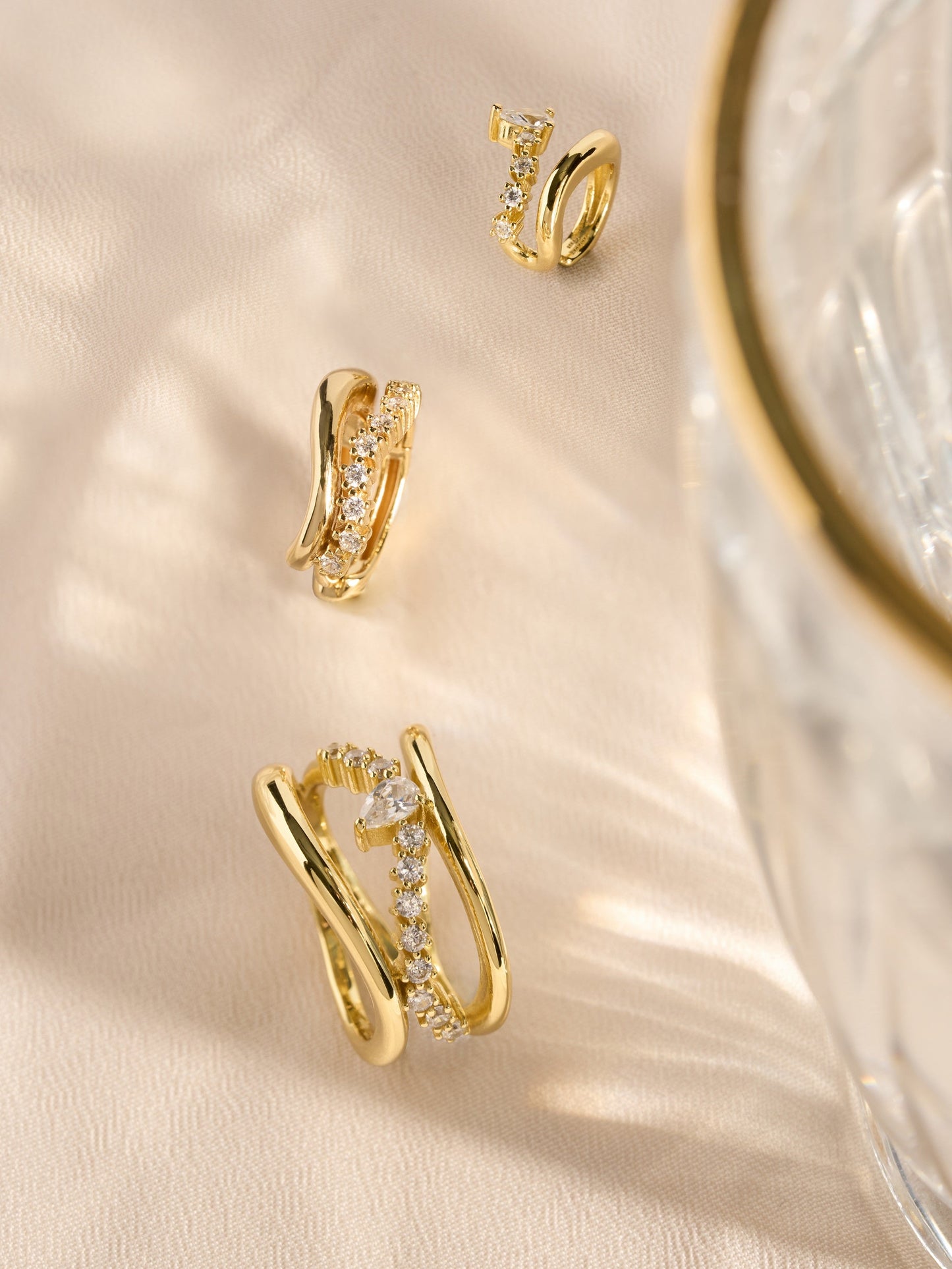 Gold Sparkle Ring