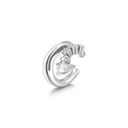 Silver Sparkle Cuff