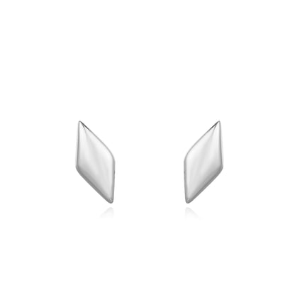 Silver Sparkle Studs