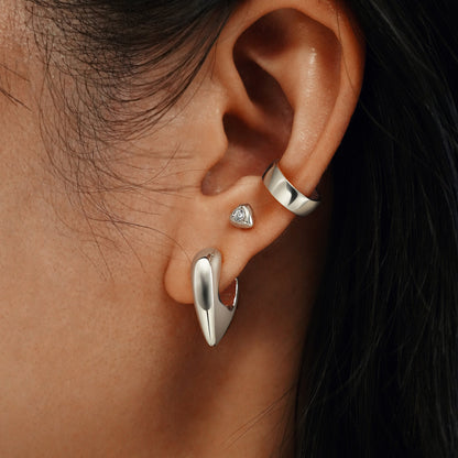 Silver Daily Ear Cuff