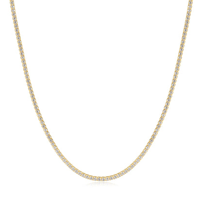 Gold Pavé Necklace