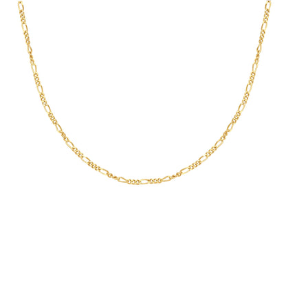 Gold Filia Curb Chain Necklace