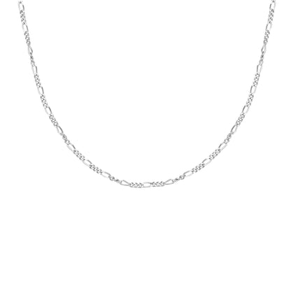 Silver Filia Curb Chain Necklace