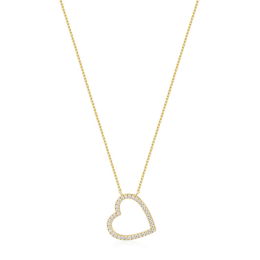 Gold Heart Necklace