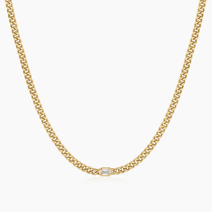 Perri Foia Leo Curb Link Necklace