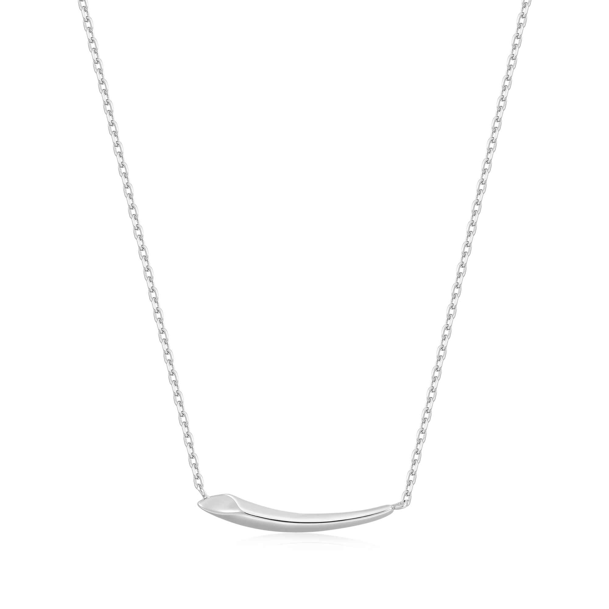 Ania Haie Sterling Silver Padlock Necklace